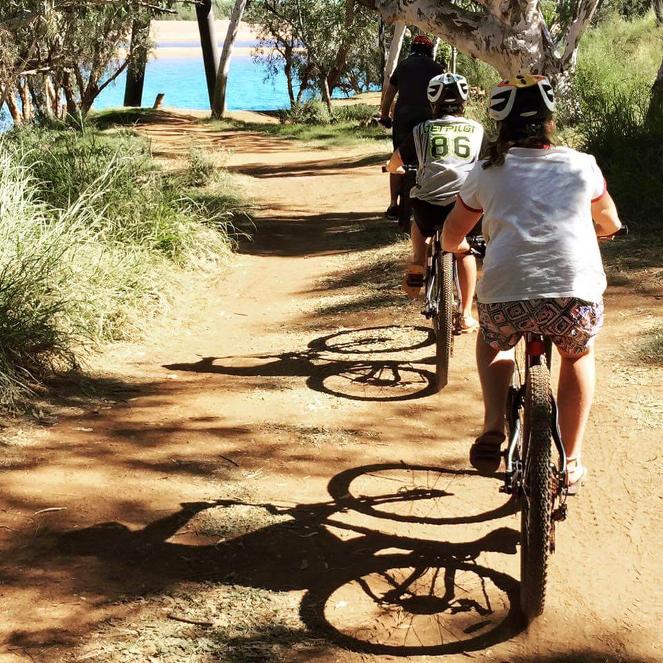 bike riding along river (1)