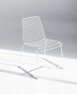 wire mesh chair